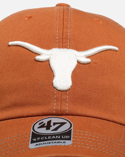 47 Brand Texas Longhorms 'Trawler' '47 Clean Up Trucker Snapback Orange
