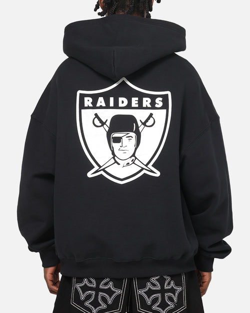 Mitchell & Ness Las Vegas Raiders Rhinestone Hoodie Faded Black