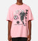 Mitchell & Ness Inter Miami CF Flame 2.0 T-Shirt Light Pink