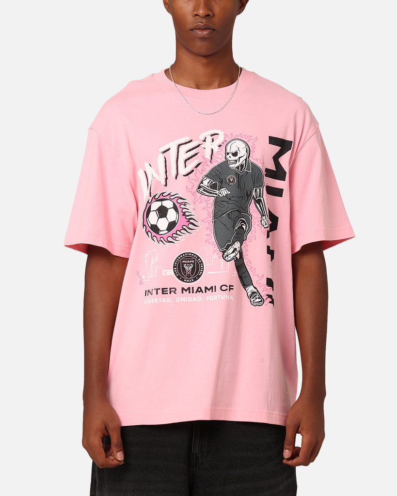 Mitchell & Ness Inter Miami CF Flame 2.0 T-Shirt Light Pink