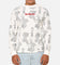 Ed Hardy Tiger Waffle Long Sleeve T-Shirt Off White