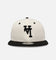 New Era Los Angeles Dodgers 'Upside Down LA Logo' 9FIFTY Snapback Chrome/Black