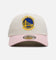 New Era Golden State Warriors 'Pink Lemonade' 9FORTY A-Frame Snapback Pink/Yellow