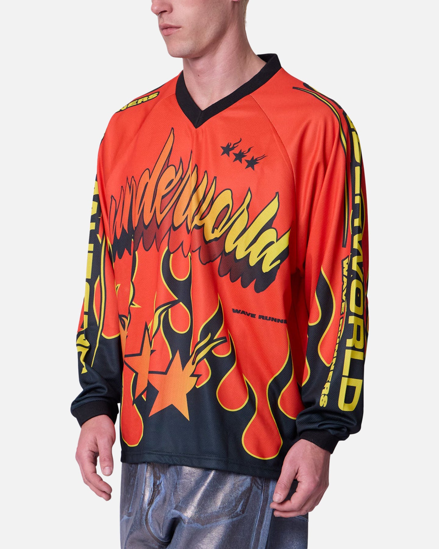 MNML Underworld Moto Long Sleeve T-Shirt Multi | Culture Kings US