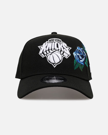 New Era New York Knicks 'Blue Rose' 9FORTY A-Frame Snapback Black/Blue