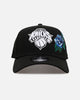 New Era New York Knicks 'Blue Rose' 9FORTY A-Frame Snapback Black/Blue
