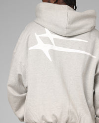 Loiter Ultra Hybrid Premium Zip Hoodie Grey