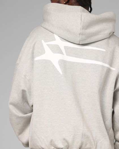Loiter Ultra Hybrid Premium Zip Hoodie Grey