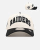 New Era Las Vegas Raiders 'Vintage Arch Logo' 9FORTY A-Frame Snapback Official Team Colors