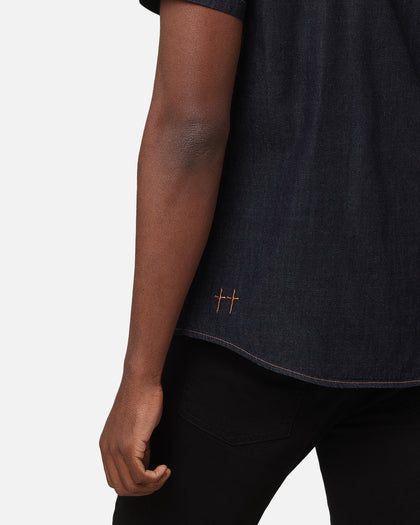 Saint Morta Rodeo Denim Shirt Dark Indigo