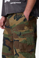 MNML Ultra Baggy Cargo Shorts Camo