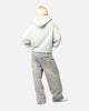 Loiter Atmosphere Full Zip Hoodie Washed Green