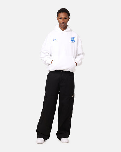 Carre Academy Chest Hoodie White
