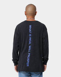 XXXTentacion Prosper Photo Long Sleeve T-Shirt Black Wash