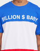 Billion Dollar Baby Tricolour T-Shirt Red/White/Blue