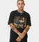 Willie Nelson American Eagle T-Shirt Black Wash