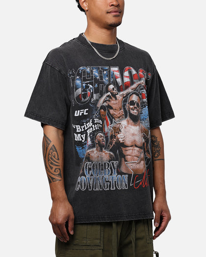 UFC By 73Studio Colby Covington Belt Vintage T-Shirt Vintage Black