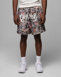 Loiter Excalibur Mesh Shorts Real Tree Camo