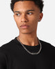 Guess Mainline Vegas 21" Guess Logo 7mm Necklace Silver
