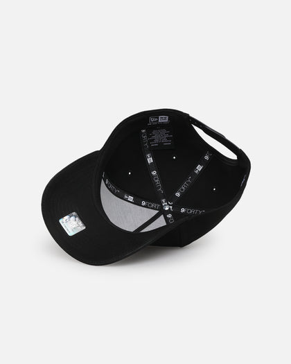 New Era Las Vegas Raiders 'NFL Black & Silver Embroidery' 9FORTY A-Frame Snapback Black/Silver