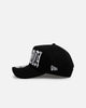 New Era Atlanta Braves 'Oversized Gothic Script Crown' 9FORTY A-Frame Snapback Black/White