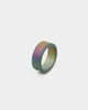 Guess Mainline 8MM X 20MM 4G Pattern Ring Iridescent