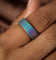 Guess Mainline 8MM X 20MM 4G Pattern Ring Iridescent