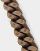 Guess Mainline 12MM X 22.5CM Cuban Peony Bracelet Chocolate Brown