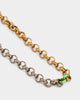 Loiter 18" Split Chain Necklace Natural/Brown/Green