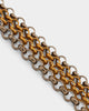 Loiter 18" Split Chain Necklace Natural/Brown/Green