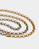 Loiter 18" Split Chain Necklace Natural/Brown/Green