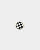 Loiter Checkerboard Signet Ring Silver/Black/White