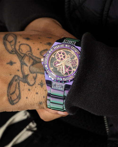 Guess Mainline Reveal Iridescent Watch Iridescent