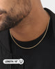 House Of Auric 2.5mm Rope Chain 18K Gold Vermeil