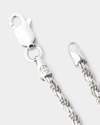 House Of Auric 2.5mm Rope Chain Sterling Silver