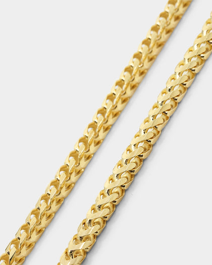 House Of Auric 3.7mm Franco Chain 18K Gold Vermeil