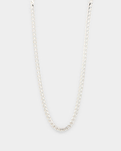 House Of Auric 3.7mm Franco Chain Sterling Silver