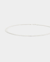 House Of Auric 6.4mm Double Curb Chain Sterling Silver