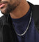 House Of Auric 6.4mm Double Curb Chain Sterling Silver