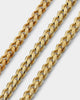 House Of Auric 3mm Cuban Chain 18K Gold Vermei