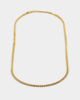 House Of Auric 3mm Cuban Chain 18K Gold Vermei