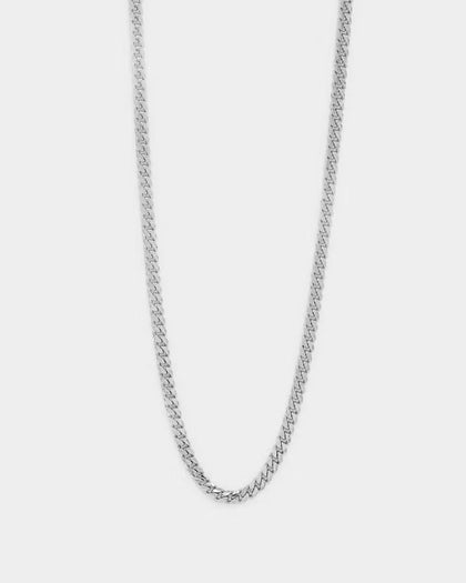 House Of Auric 3mm Cuban Chain Sterling Silver