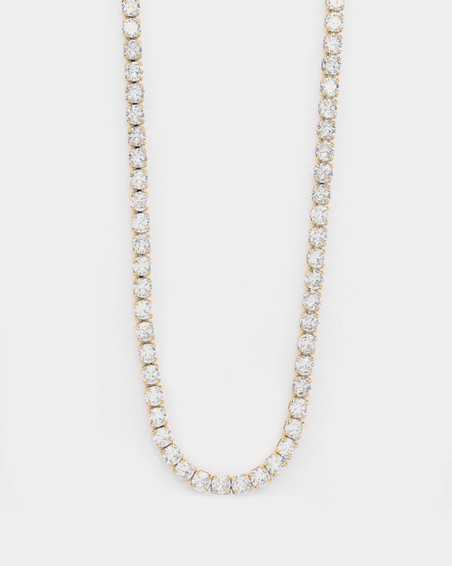 NXS 5MM Tennis Chain Gold