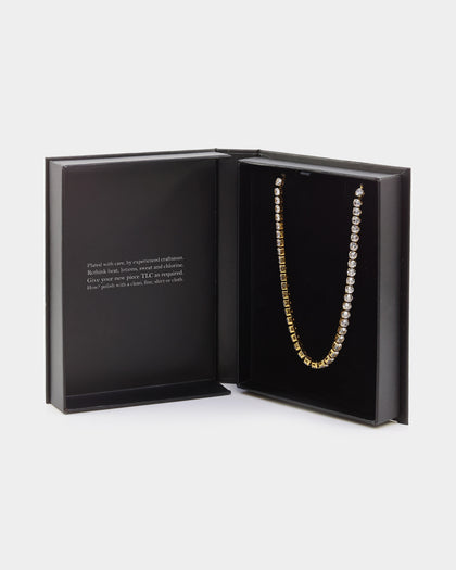 NXS 5MM Tennis Chain Gold