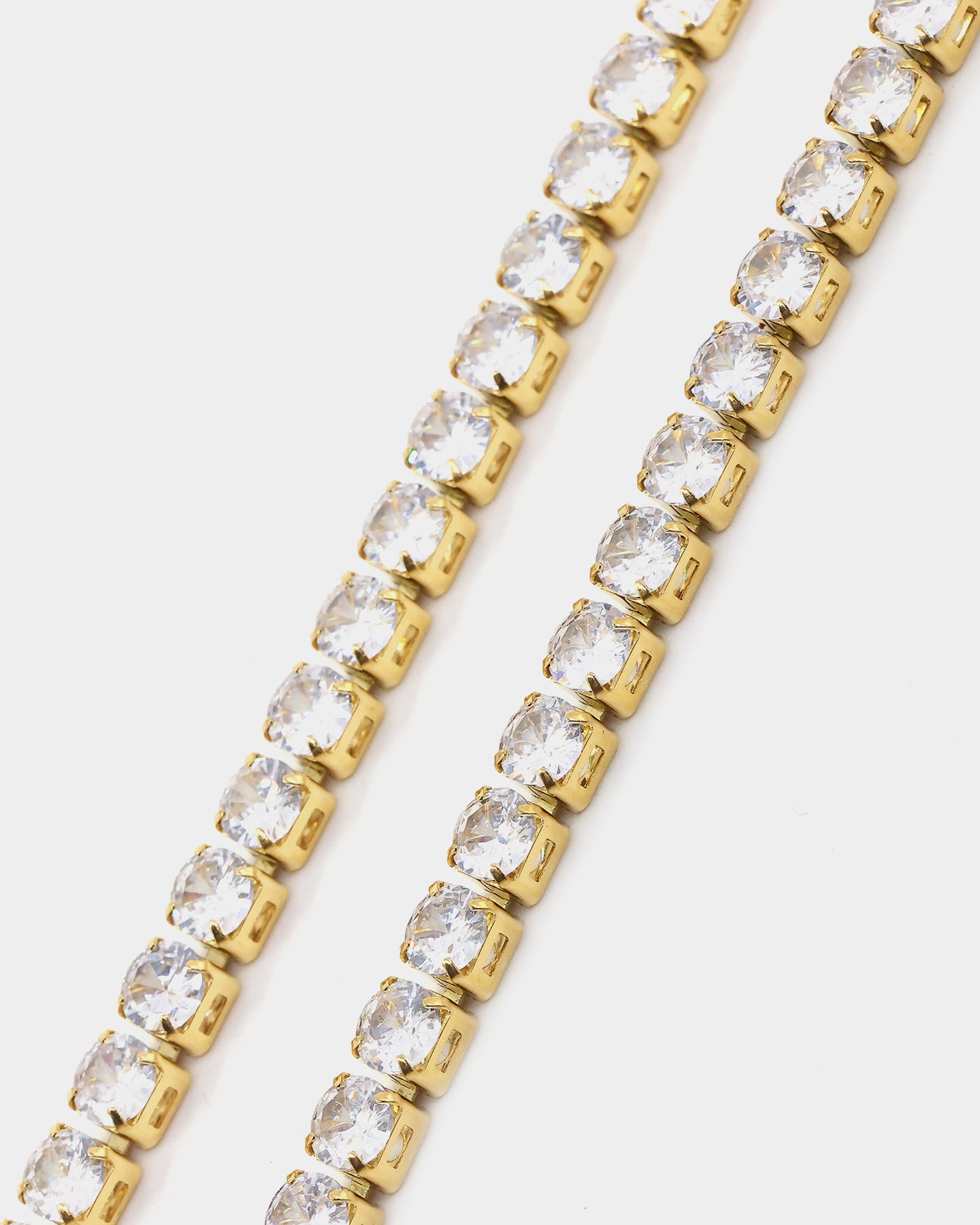 NXS 5MM Tennis Chain Gold | Culture Kings US