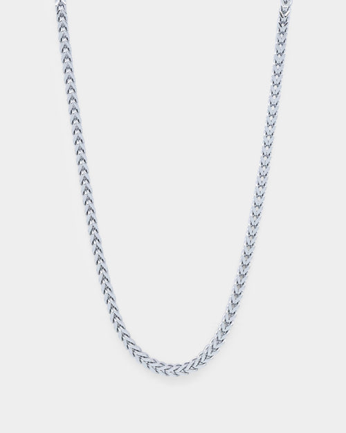 NXS 2.5mm Franco Chain White Gold