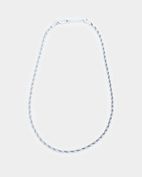 NXS 3mm Rope Chain White Gold