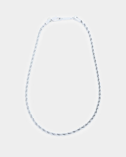NXS 3mm Rope Chain White Gold