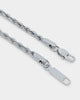 NXS 3mm Rope Chain White Gold