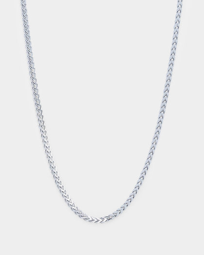 NXS 4mm Franco Chain White Gold